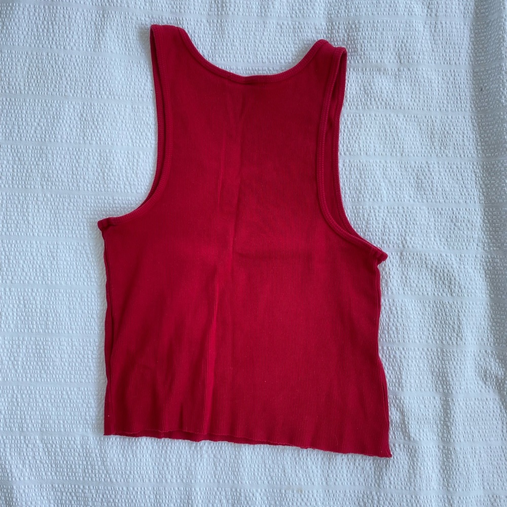 Red Tank Top - Picture 4 of 4